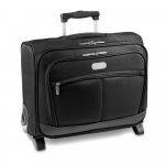 MOURA. Mala de viagem para notebook (15.6") em c. sint&eacute;tico e 1680D com caixa r&iacute;gida e 2 rodas (20 L)