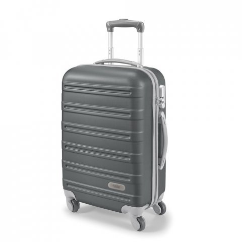 PHUKET. Mala de viagem executivo em ABS com interior forrado (36 L) - Preto