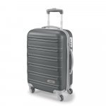 PHUKET. Mala de viagem executivo em ABS com interior forrado (36 L) - Preto