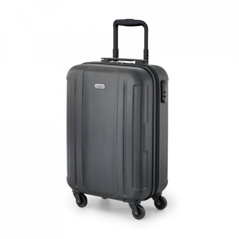 VIGO. Mala de viagem executivo em ABS com interior forrado (31 L) - Preto