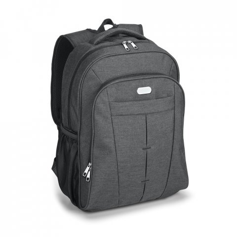 ARKY. Mochila para notebook (17'') em 600D de alta densidade com compartimento forrado (24 L) - Cinza escuro