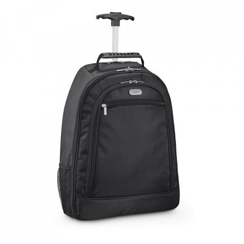 NOTE. Mochila trolley para notebook (15.6'') em 1680D e 300D com 2 rodas (24 L) - Preto