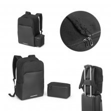 BELFAST. Mochila (20 L) 2 em 1 com bolsa t&eacute;rmica (4.5 L) inclusa que permite a sua utiliza&ccedil;&atilde;o em conjunto ou separado