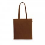 MEXICO. Sacola em algod&atilde;o reciclado e poli&eacute;ster reciclado sem tingimento (140 g/m&sup2;) sem tingimento - Marron