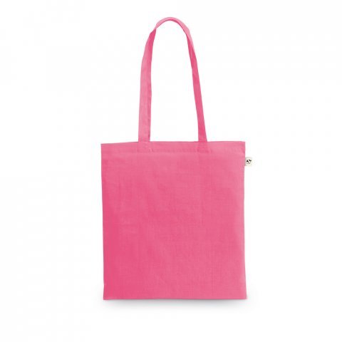 MEXICO. Sacola em algod&atilde;o reciclado e poli&eacute;ster reciclado sem tingimento (140 g/m&sup2;) sem tingimento - Rosa claro