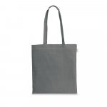 MEXICO. Sacola em algod&atilde;o reciclado e poli&eacute;ster reciclado sem tingimento (140 g/m&sup2;) sem tingimento - Cinza