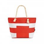HAVA&Iacute;. Sacola t&eacute;rmica em poli&eacute;ster reciclado 600D 16 L - Vermelho