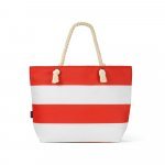 HAVA&Iacute;. Sacola t&eacute;rmica em poli&eacute;ster reciclado 600D 16 L - Vermelho