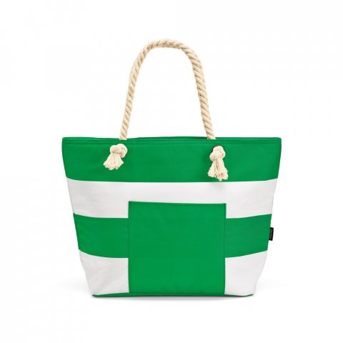 HAVA&Iacute;. Sacola t&eacute;rmica em poli&eacute;ster reciclado 600D 16 L - Verde