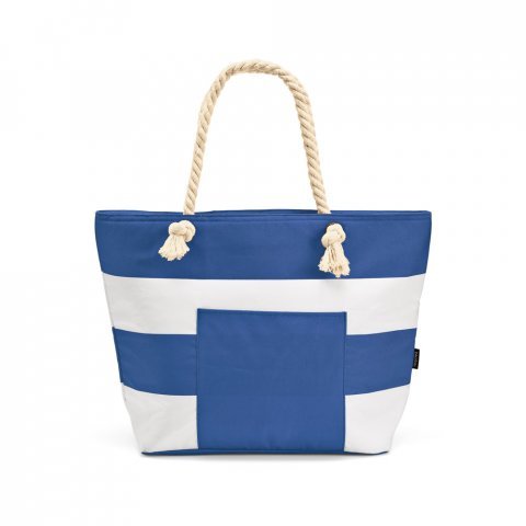 HAVA&Iacute;. Sacola t&eacute;rmica em poli&eacute;ster reciclado 600D 16 L - Azul royal