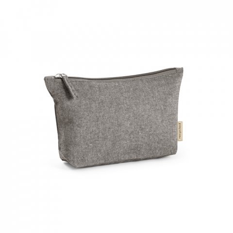 SAMOSIR L. Bolsa multifunções em 70% algodão reciclado e 30% poliéster reciclado (140 g/m²) - Preto