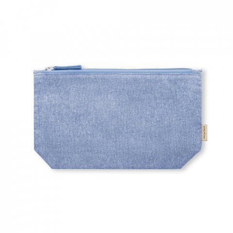 SAMOSIR L. Bolsa multifunções em 70% algodão reciclado e 30% poliéster reciclado (140 g/m²) - Azul