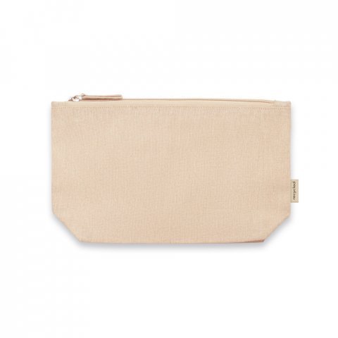 SAMOSIR L. Bolsa multifunções em 70% algodão reciclado e 30% poliéster reciclado (140 g/m²) - Natural