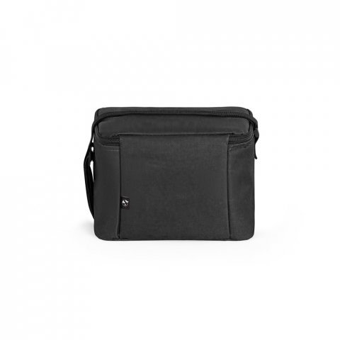 CANCUN. Cooler. Bolsa t&eacute;rmica em poli&eacute;ster reciclado 600D com interior forrado em PEVA 7 L - Preto