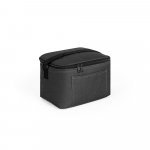 CANCUN. Cooler. Bolsa t&eacute;rmica em poli&eacute;ster reciclado 600D com interior forrado em PEVA 7 L - Preto