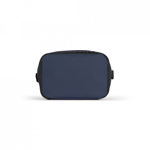 CANCUN. Cooler. Bolsa t&eacute;rmica em poli&eacute;ster reciclado 600D com interior forrado em PEVA 7 L - Azul