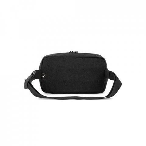 MYKONOS. Pochete em 600D poliéster reciclado e forra em 210D poliéster reciclado - Preto