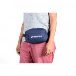 MYKONOS. Pochete em 600D poliéster reciclado e forra em 210D poliéster reciclado - Azul