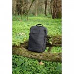 EDINBURGH BPACK. Mochila estilo militar em poliéster reciclado 600D, de alta densidade, com bolso para notebook 17.3" 21 L
