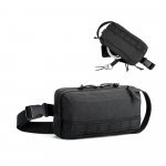 EDINBURGH. Pochete em poliéster reciclado 600D de alta densidade