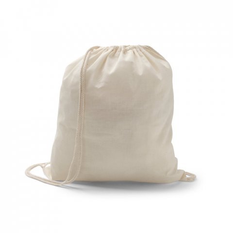 HANOVER. Sacola tipo mochila 100% algod&atilde;o (100 g/m&sup2;)