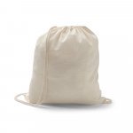 HANOVER. Sacola tipo mochila 100% algod&atilde;o (100 g/m&sup2;)