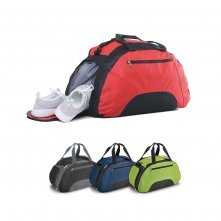 FIT. Bolsa esportiva em 600D com fundo em placa semi-r&iacute;gida (30 L)