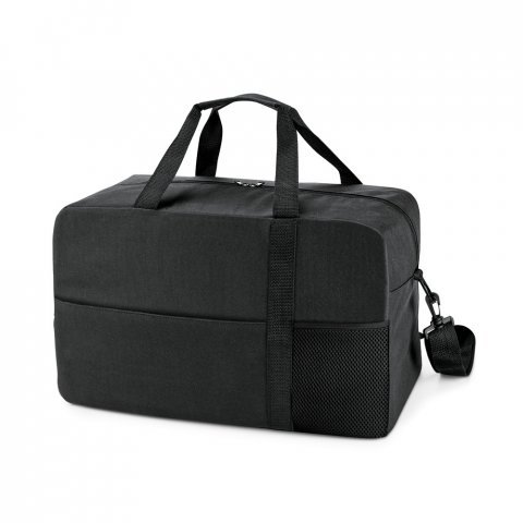 HEXA SPORT. Bolsa esportiva em 600D com fundo de placa semi-r&iacute;gida (29 L) - Preto