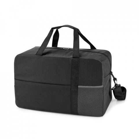 HEXA SPORT. Bolsa esportiva em 600D com fundo de placa semi-r&iacute;gida (29 L) - Cinza escuro