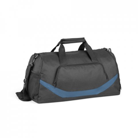 BAGO. Bolsa esportiva em 300D e 1680D com fundo em placa semi-r&iacute;gida (35 L) - Azul