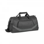 BAGO. Bolsa esportiva em 300D e 1680D com fundo em placa semi-r&iacute;gida (35 L) - Cinza
