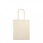 TOLEDO. Sacola 100% algod&atilde;o (120 g/m&sup2;) - Natural claro