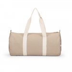 SAINT SPORT. Bolsa esportiva em algod&atilde;o reciclado e poli&eacute;ster reciclado (380 g/m&sup2; ) - Natural
