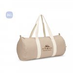 SAINT SPORT. Bolsa esportiva em algod&atilde;o reciclado e poli&eacute;ster reciclado (380 g/m&sup2; )