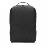 GLASGOW. Mochila para notebook (17.3") em poli&eacute;ster reciclado de alta densidade 600D (20L) - Cinza escuro