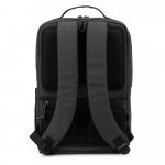 GLASGOW. Mochila para notebook (17.3") em poli&eacute;ster reciclado de alta densidade 600D (20L) - Cinza escuro