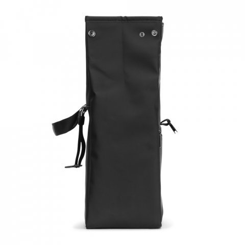 AZORES COOLER. Bolsa t&eacute;rmica "roll top" em PU, com isolamento em PEVA (7L) - Preto