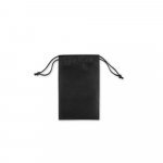 GIFT BAG S. Sacola pequena em non-woven (60 g/m&sup2;) termo-selada - Preto