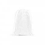 GIFT BAG S. Sacola pequena em non-woven (60 g/m&sup2;) termo-selada - Branco
