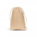 GIFT BAG S. Sacola pequena em non-woven (60 g/m&sup2;) termo-selada - Marron claro