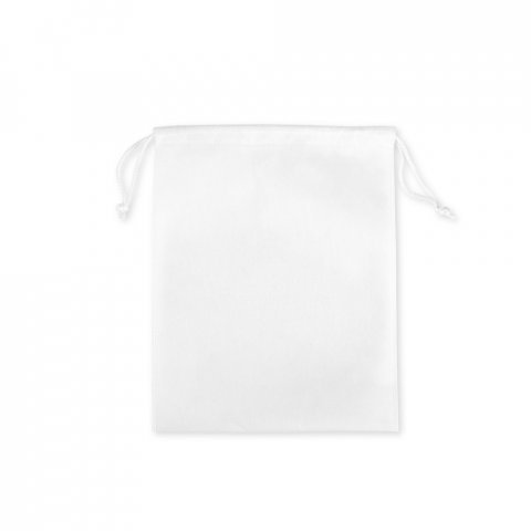 GIFT BAG M. Sacola m&eacute;dia em non-woven (60 g/m&sup2;) termo-selada - Branco