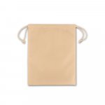 GIFT BAG M. Sacola m&eacute;dia em non-woven (60 g/m&sup2;) termo-selada - Marron claro