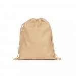 GIFT BAG M. Sacola m&eacute;dia em non-woven (60 g/m&sup2;) termo-selada - Marron claro