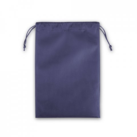 GIFT BAG L. Sacola grande em non-woven (60 g/m&sup2;) termo-selada - Azul