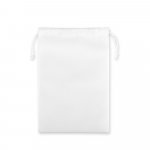 GIFT BAG L. Sacola grande em non-woven (60 g/m&sup2;) termo-selada - Branco