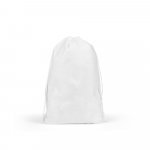 GIFT BAG L. Sacola grande em non-woven (60 g/m&sup2;) termo-selada - Branco