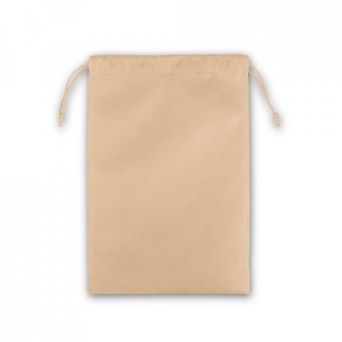 GIFT BAG L. Sacola grande em non-woven (60 g/m&sup2;) termo-selada - Marron claro