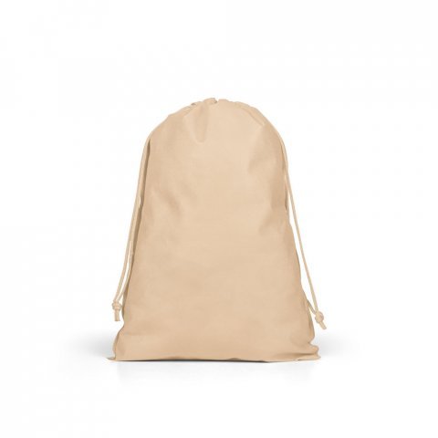 GIFT BAG L. Sacola grande em non-woven (60 g/m&sup2;) termo-selada - Marron claro