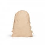 GIFT BAG L. Sacola grande em non-woven (60 g/m&sup2;) termo-selada - Marron claro