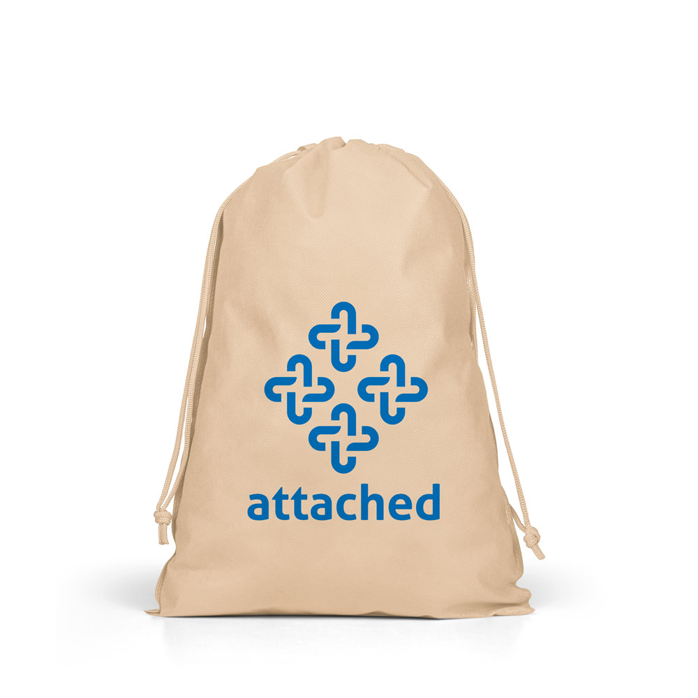 GIFT BAG L. Sacola grande em non-woven (60 g/m²) termo-selada - Brinde Personalizado